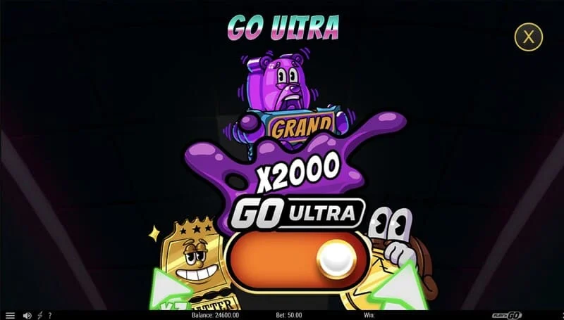 Treats of Terror II - GO Ultra -tila aktivoitu alapalkissa